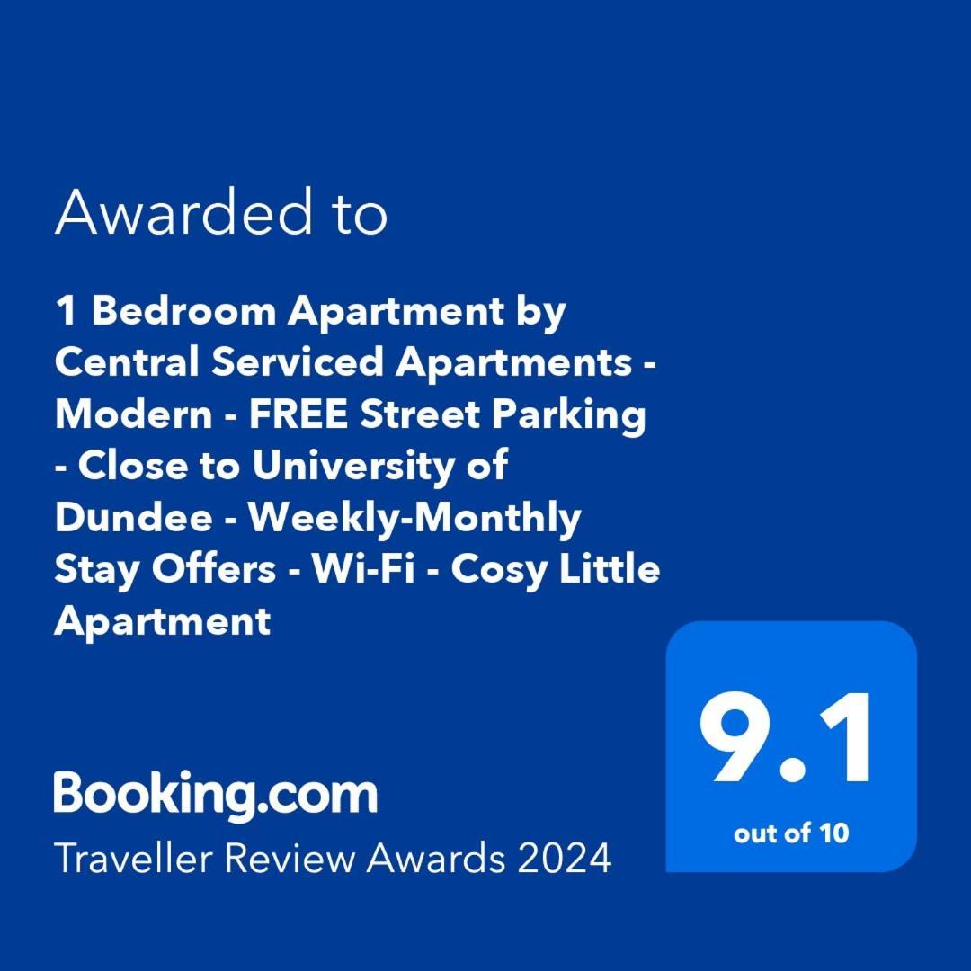 1 Bedroom Apartment By Central Serviced Apartments - Modern - Free Street Parking - Close To University Of Dundee - Weekly-Monthly Stay Offers - Wi-Fi - Cosy Little Apartment 外观 照片